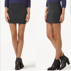 Aritzia Talula Black Mini Skirt